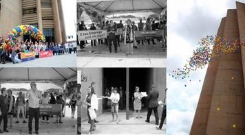 Bancários da Caixa vão às ruas nesta quinta contra privatização da Lotex