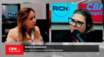 Presidenta do SEEBCG-MS discute conquistas e desafios da categoria em entrevista ao Jornal da CBN