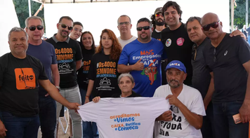 Acampamento dos aprovados em frente à Matriz chega ao quarto dia e amplia apoio por diálogo com a Caixa