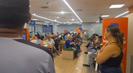 SEEB-MT visita agências do Itaú e identifica sobrecarga de trabalho