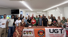 Dieese e centrais sindicais debatem redução da jornada e fim da escala 6×1 em atividade no Centro de Formação Sindical em Belém