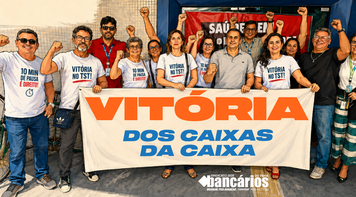 Vitória do sindicato no TST garante intervalo de 10 minutos a caixas da Caixa