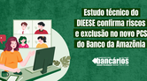 Estudo técnico do Dieese confirma riscos e exclusão no novo PCS do Banco da Amazônia