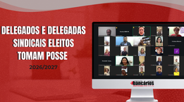 Delegadas e delegados sindicais eleitos tomam posse e participam de primeira formação
