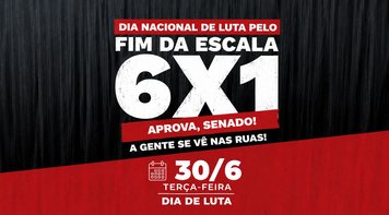 Manifestações em todo o país nesta terça 30 pressionam Senado pelo fim da escala 6x1 e pela redução da jornada