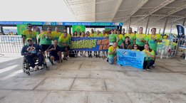 Sindicato dos Bancários de Mato Grosso marca presença na 41ª Corrida de Reis