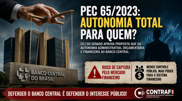 CCJ do Senado aprova PEC que entrega o Banco Central ao mercado financeiro