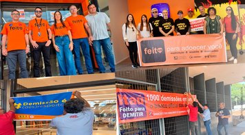 Funcionários do Itaú em todo o Brasil realizam dia nacional de luta contra demissões em massa