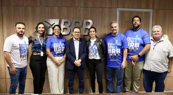 Sindicato cobra respeito aos trabalhadores e fortalecimento institucional em primeira reunião com o novo presidente do BRB