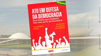 Movimentos populares realizarão atos em defesa da democracia nesta quinta-feira 8 de janeiro