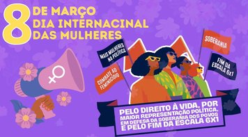 Bancárias mobilizam 8 de março contra recorde de feminicídios