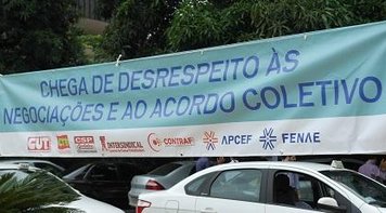 Empregados da Caixa realizam nesta quinta(25) dia de mobilização nas redes sociais contra o desrespeito da Caixa