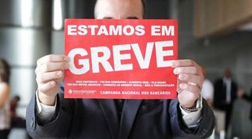 Bancários chegam ao nono dia de greve