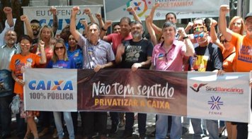 Atos do Dia Nacional de Luta revelam resistência dos empregados contra fatiamento da Caixa