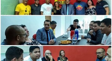 Sindicato recebe visita de superintendente regional da Caixa