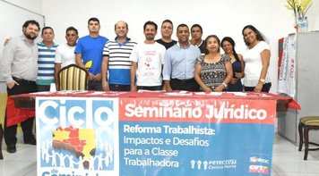 Seminário no Sindicato do Acre alerta trabalhadores sobre perda de direitos com reforma trabalhista