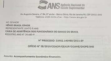 ANS dá andamento ao processo de intervenção na Cassi