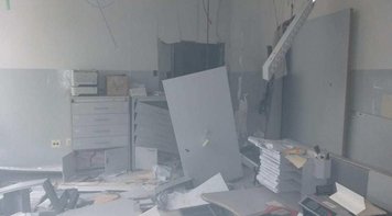 Bandidos explodem agência da Caixa em Dom Eliseu