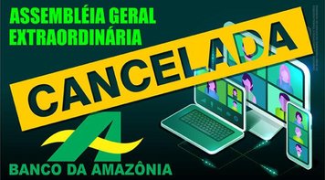 Aviso de cancelamento de edital de convocação de assembleia geral extraordinária 