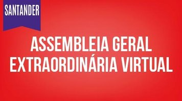 Assembleia Virtual do Santander
