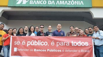 Dia de Luta contra a privatização dos bancos e empresas públicas