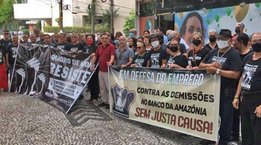 Agora é greve no Banco da Amazônia: Quadro de Apoio, resiste! Quadro de Apoio, fica!