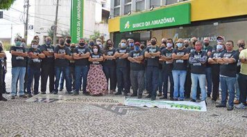 Quarta-feira 13 de luta pelo emprego do Quadro de Apoio do Banco da Amazônia