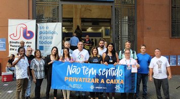 Dia de Luta na Caixa ressalta importância do FGTS