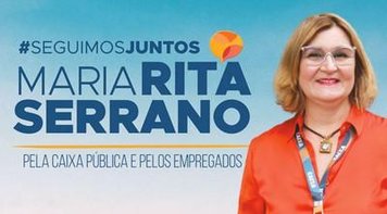 Eleição para o CA da Caixa termina nesta quinta 17; Fetec-CUT/CN apoia Rita Serrano 