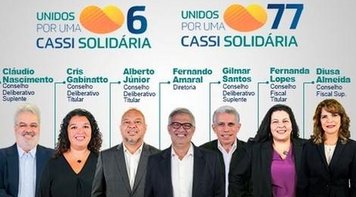 Eleição na Cassi começa na sexta 18; Fetec-CUT/CN apoia chapa ‘Unidos por uma Cassi Solidária’ 