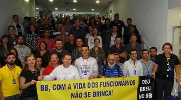 Bancários cobram respeito do BB no Dia Nacional de Luta