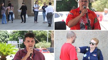 Bancários de Brasília defendem Caixa 100% pública em Dia Nacional de Luta