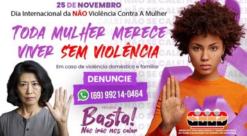 25 de novembro: uma vida sem violência é um direito de todas as mulheres