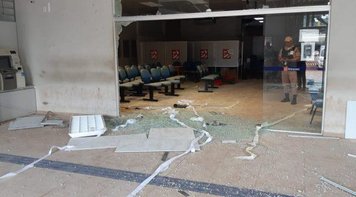 Bandidos destroem agência do Banpará em Concórdia