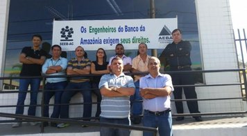 Contra perdas de direitos trabalhistas, engenheiros do Banco da Amazônia fazem mobilização