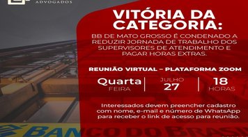 BB de Mato Grosso condenado a reduzir jornada dos supervisores de atendimento e pagar horas extras