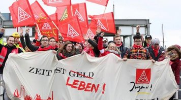 Sindicato alemão conquista redução de jornada para 28 horas semanais e reajuste de 4,3%