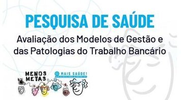 Pesquisa sobre saúde da categoria termina nesta terça-feira. Participe