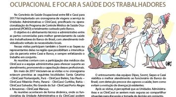 Novo boletim Prestando Contas Cassi trata dos avanços no convênio com BB