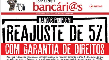 Contraf-CUT publica boletins para explicar propostas dos bancos