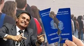 Após fechar pasta do Trabalho, Bolsonaro diz que lei trabalhista tem que se aproximar da informalidade