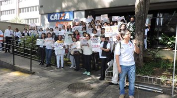 Empregados fazem manifestações em todo o país em defesa do Saúde Caixa e de seus direitos