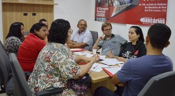 Bancários e bancárias da Caixa definem prioridades para a Campanha Nacional 