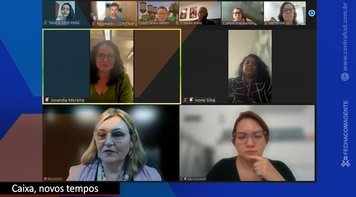 Rita Serrano se reúne com representantes dos trabalhadores da Caixa