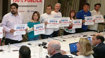 Negociação com a Caixa se resume a uma “chuva de nãos”