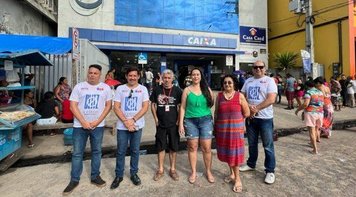 Antes de voltar pra Belém, Sindicato acompanha Blitz da Dignidade Bancária em Cametá 