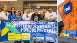 No Dia Nacional de Luta, Sindicato retarda abertura do Itaú no centro de Campo Grande