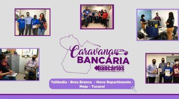 De avião, de balsa e de carro: Caravana Bancária desembarca no nordeste paraense