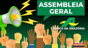 Edital de assembleia setorial extraordinária do Banco da Amazônia