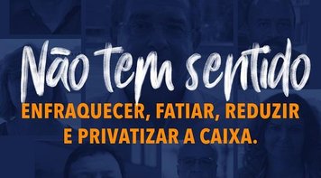 Materiais da campanha “Não tem sentido” são enviados para unidades da Caixa